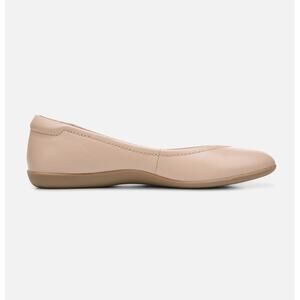 Naturalizer Vivienne Leather Ballet Flats Slip On Leather Tan Womens Size US 6